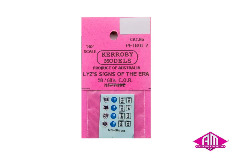 Km-Petrol2 - Lyz's Signs Of The Era - 50/60'S C.O.R. Neptune (Ho Scale) 1
