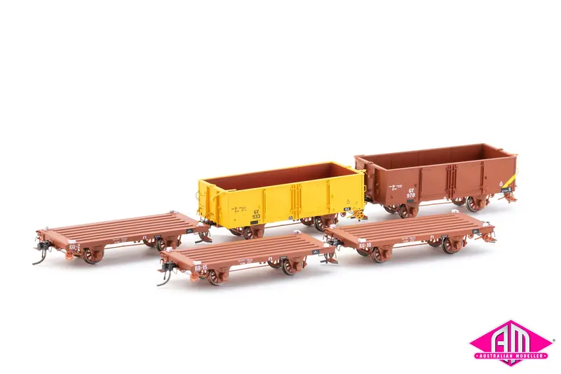 Kq & Gy Open Wagon 5" Lettering Imperial Kkg-001 (5 Pack) 1