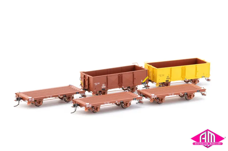 Kq & Gy Open Wagon 5" Lettering Imperial Kkg-002 (5 Pack) 1