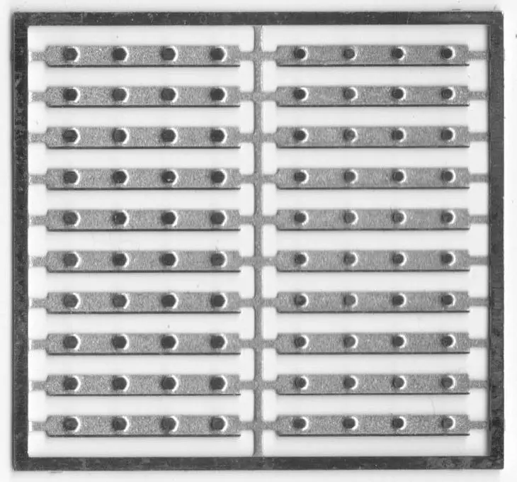 Krm-7004 - 4 Bolt Fishplates - Code 125/Code 100 (7Mm Scale) 1