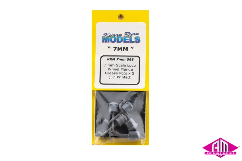 Krm-7068 - Loco Grease Pots - 5Pc (7Mm Scale) 1