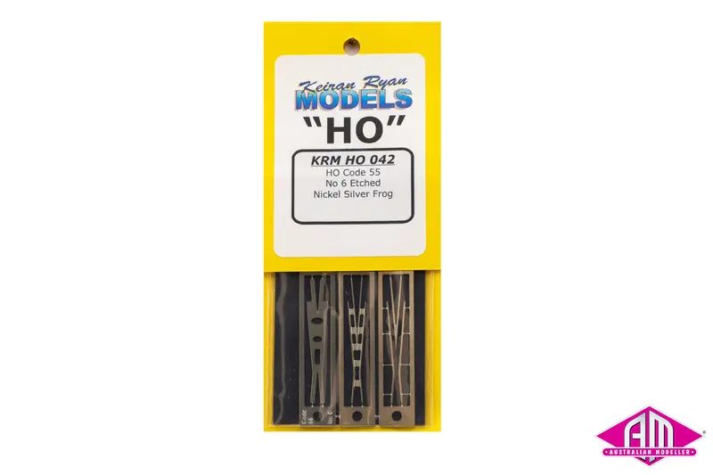 Krm-Ho042 - Code 55 - No 6 Finescale Etched Nickel Silver Frog (Ho Scale) 1