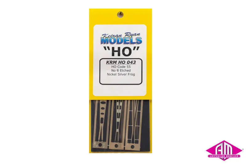 Krm-Ho043 - Code 55 No. 8 Etched Nickel Silver Frog (Ho Scale) 1