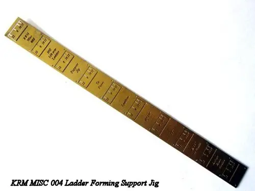 Krm-M004 - Ladder Forming Jig (Ho Scale) 1