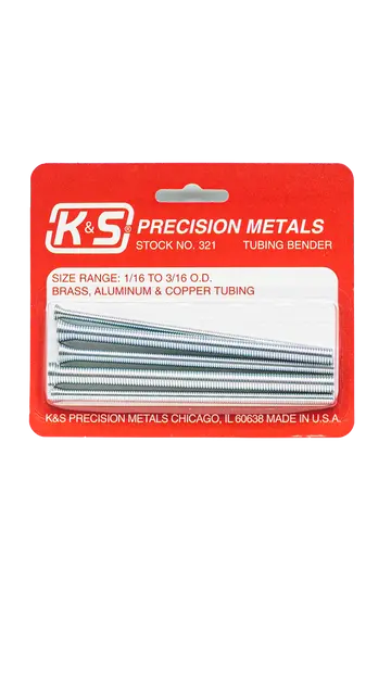 K&S - #321 - Tube Bender Kit - 1/16 - 3/16 1