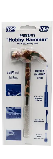 K&S - #6506 - Hobby Hammer - 5 In 1 1