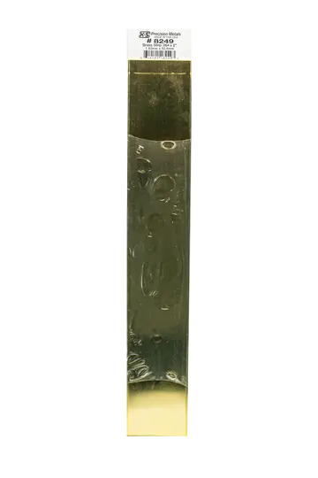 K&S - #8249 - Brass Strip - 0.064 X 2" (1.63 X 50.8Mm) 1Pc 1