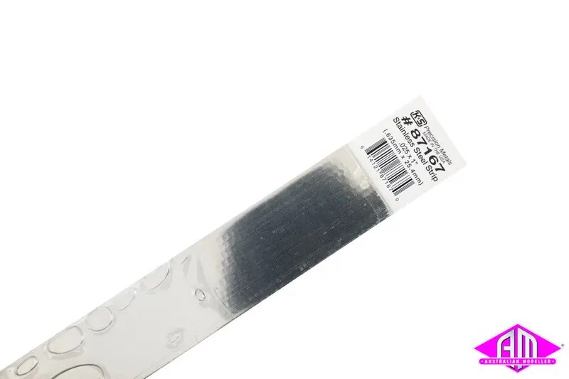 K&S - #87167 - Stainless Steel Strip - 0.025 X 1" .635 X 25.4Mm (1Pc) 1