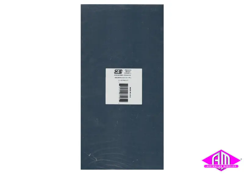 K&S - #87185 - Stainless Steel Sheet - 0.025" (.635Mm) 12Cm X 30Cm (1Pc) 1