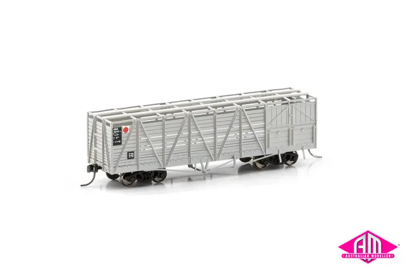 Ksa Cattle Wagon Set 2 Rtr022 (3 Pack) Ho 16.5Mm Gauge 1