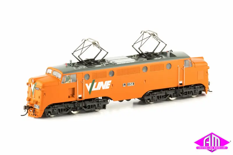 L Class Locomotive L1156 V/Line All Orange Ho Scale 1