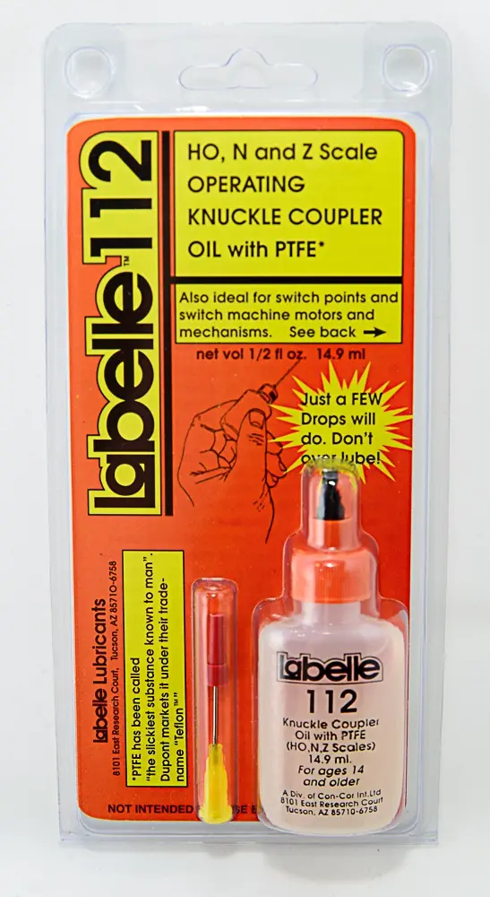 Labelle - Lab-112 - Coupler Lubricant With Ptfe (Ho, Z & N Scale) 1