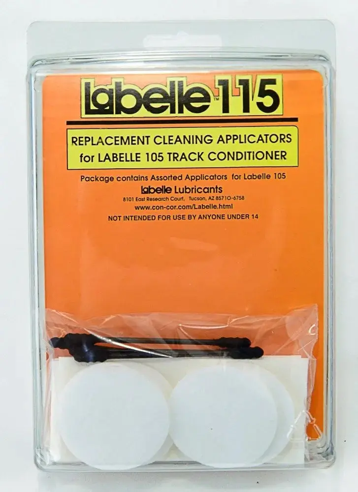Labelle - Lab-115 - Extra Cleaning Aids For The Labelle #105 Dc/Dcc Track Cleaning Kit 1