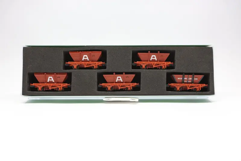 Lch003 - Private Owner Non Air Coal Hoppers - 5 Car Pack (N Scale) 1