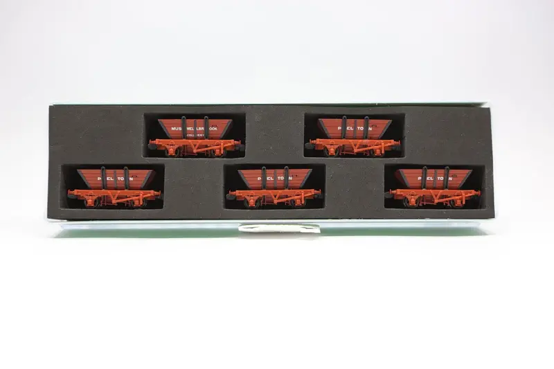 Lch006 - Private Owner Non Air Coal Hoppers - 5 Car Pack (N Scale) 1