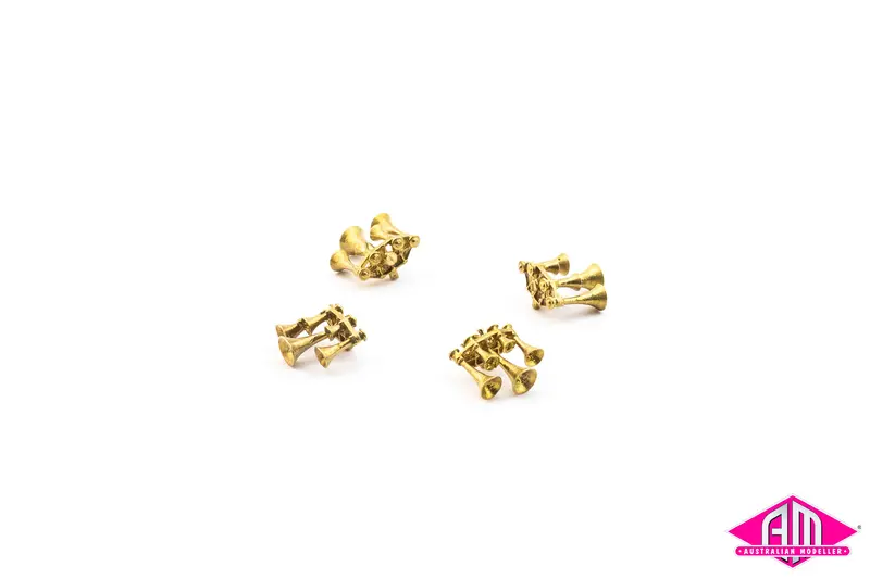 Leslie Brass Air Horns Sp-124 1