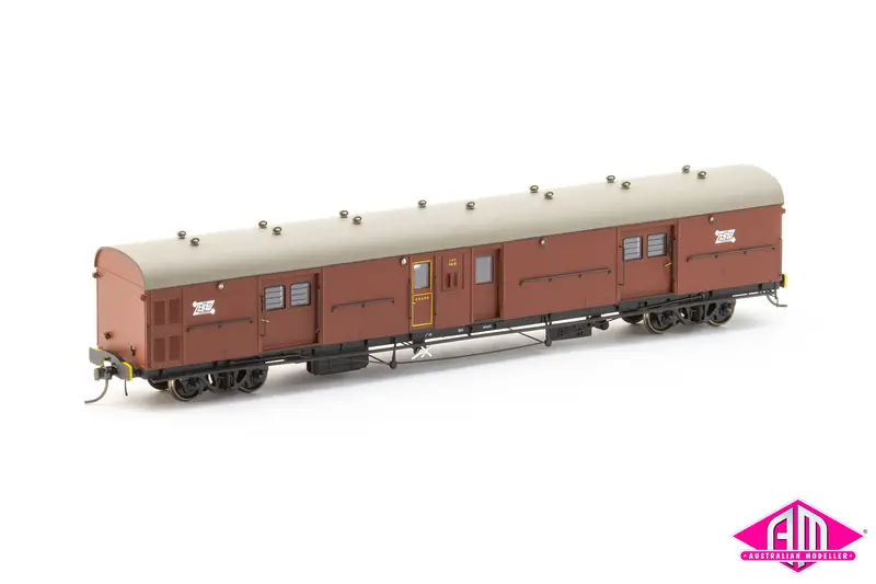 Lho Brake Van Lho 1614 Double Guard Door, Roller Bearing Bogies, Indian Red Ptc Mk1 (Lho 5) 1