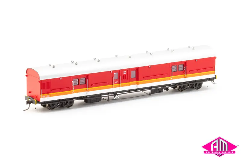 Lho Brake Van Lho 1622 Double Guard Door, Roller Bearing Bogies, Sra Candy (Lho 7) 1