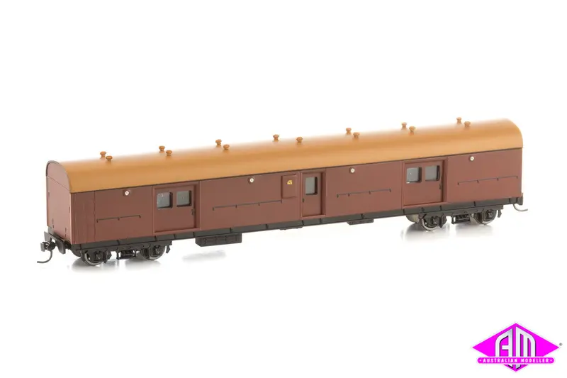 Lho Passenger Brake Van 1613 Indian Red With Navy Roof 1
