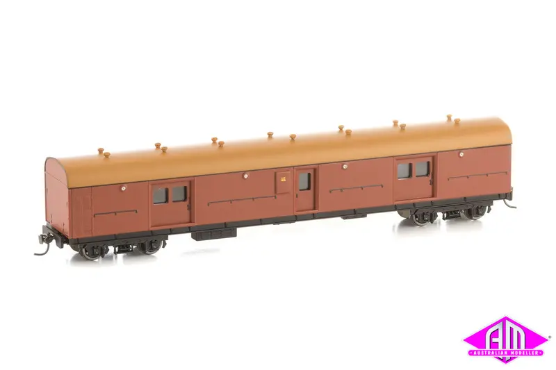 Lho Passenger Brake Van 1616 Tuscan With Navy Roof 1