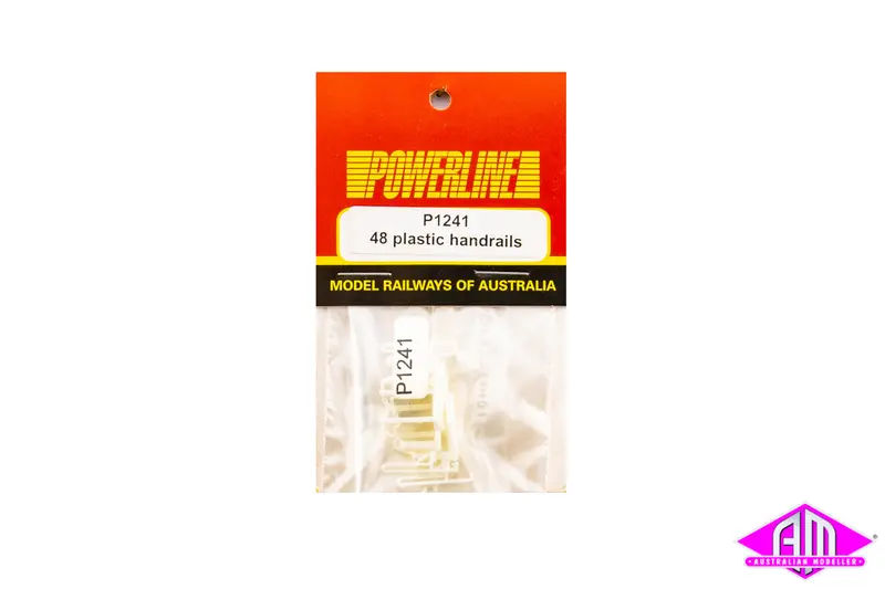 Link-Line - P1241 - 48 Class Plastic End Handrails (Ho Scale) 1