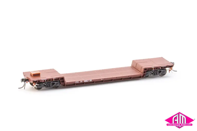 Llw Well Wagon, Nwlf 130 1980S Sra Red (Single Car) Ho Scale Llw005 1