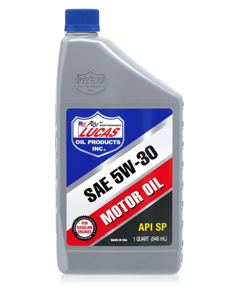 Lucas Oil 10474 Motor Oil 1 Qt - Sae 5W-30 Api Sp For Advanced Engine Care 1