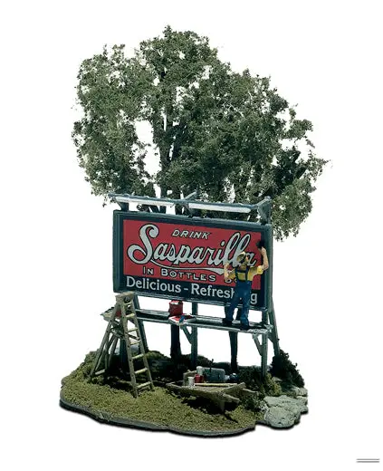 M105 - The Sign Painter Mini-Scene (Ho Scale) 1