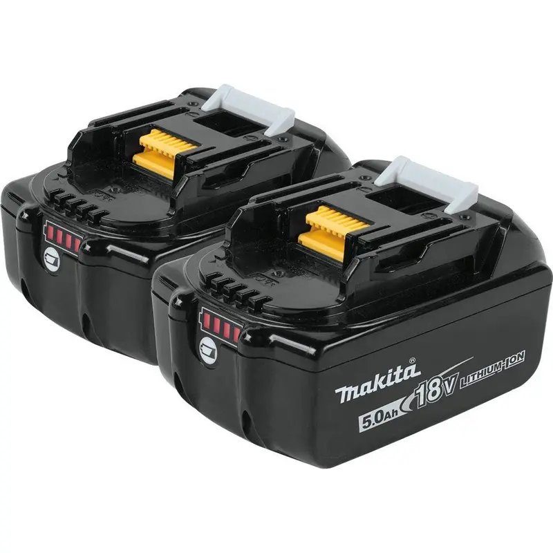 Makita Bl1850b-2  18-Volt 5.0Ah Lxt L.E.D.  Lithium-Ion Charging Battery, 2-Pk 1