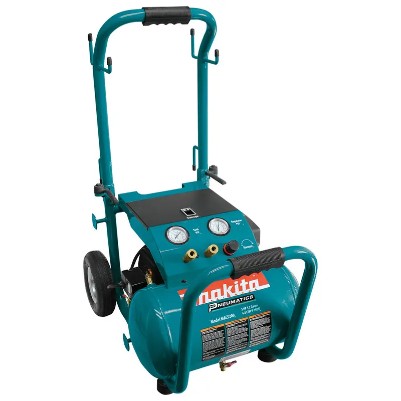 Makita Mac5200 3.0 Hp Cast Iron Roll Cage Big Bore Air Compressor 1