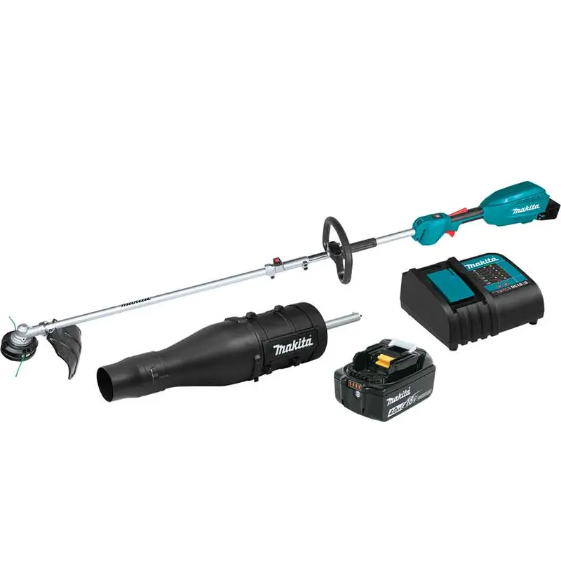Makita Xux02sm1x3 18V Lxt 13" Li-Ion String Trimmer/Blower Attachment Combo Kit 1