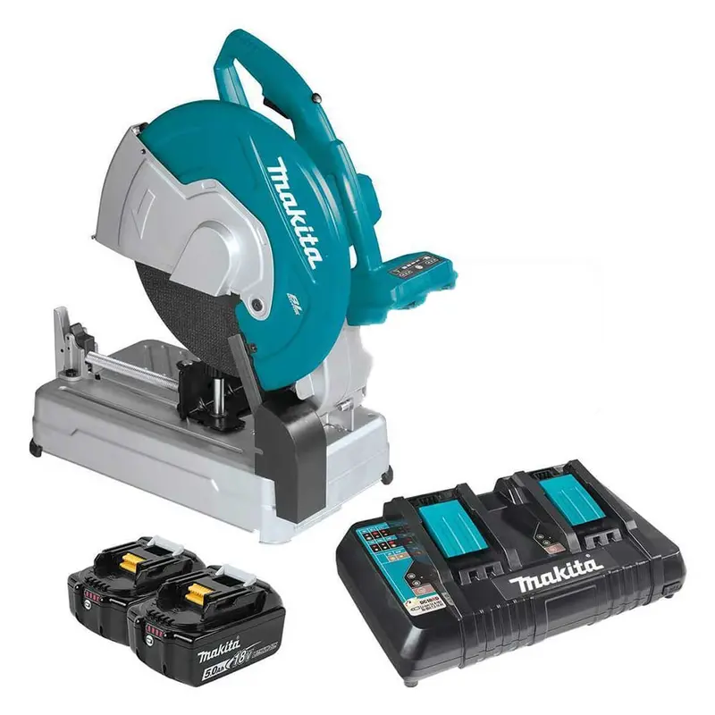 Makita Xwl01pt 36-Volt 14-Inch 5.0Ah X2 Lxt Brushless Cordless Cut-Off Saw Kit 1