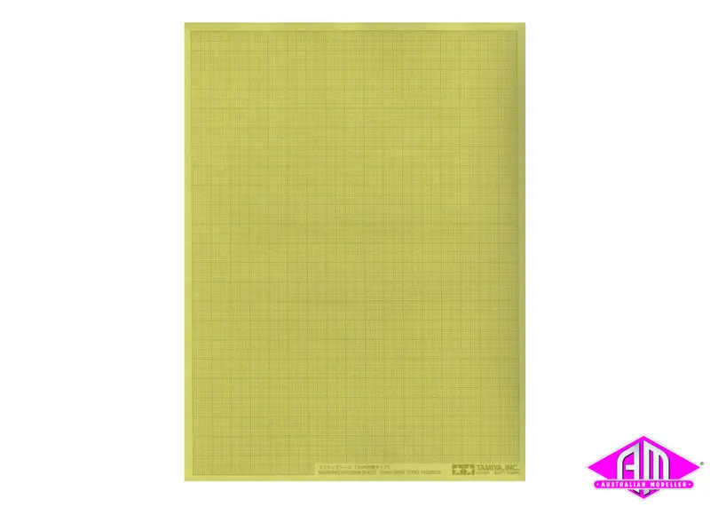 Masking Sticker Sheet (5Pcs) - 1Mm Grid Type 1