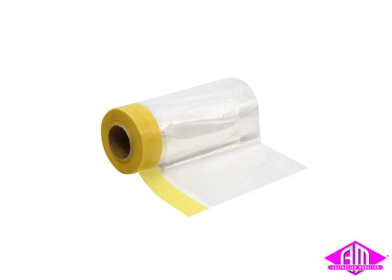 Masking Tape/Plastic Sheeting - 550Mm 1