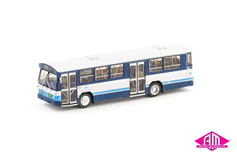 Mercedes-Benz O305 Mkii Bus, State Transit Authority - Newcastle Buses, Blue/White (Ptc Livery) (Amb-10) Ho Scale 1
