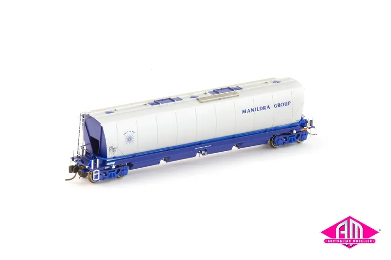 Mgfh Flour Hopper, Manildra Group Blue/Silver - Single Car Nnfh-1 (N Scale) 1