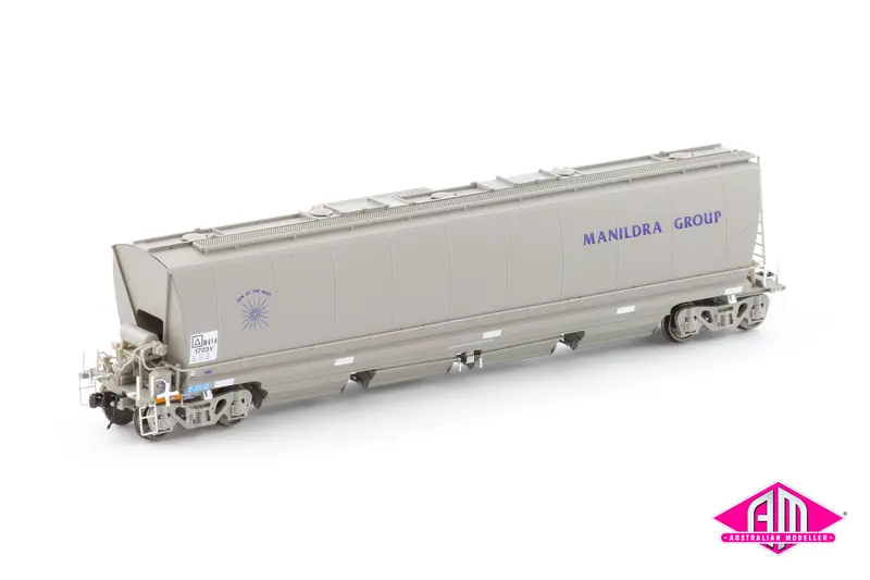 Mgfh Flour Hopper, Manildra Group Wagon Grime - 4 Car Pack Nfh-7 (Ho Scale) 1