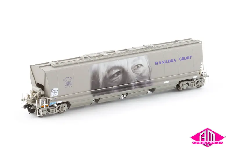 Mgfh Flour Hopper, Manildra Group Wagon Grime "Daryl 'Rum' Henschke" - Single Car Nfh-9 (Ho Scale) 1