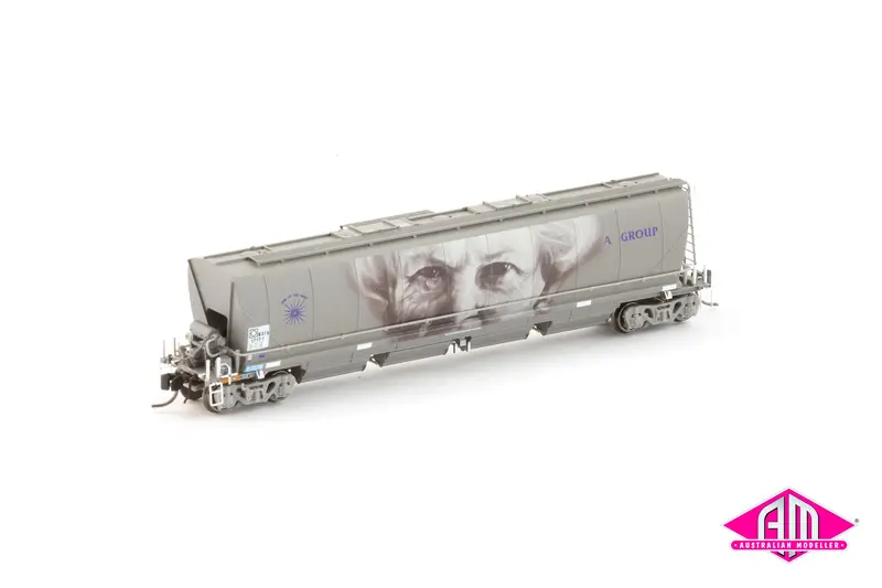 Mgfh Flour Hopper, Manildra Group Wagon Grime "Dorothy Yeatman" - Single Car Nnfh-6 (N Scale) 1
