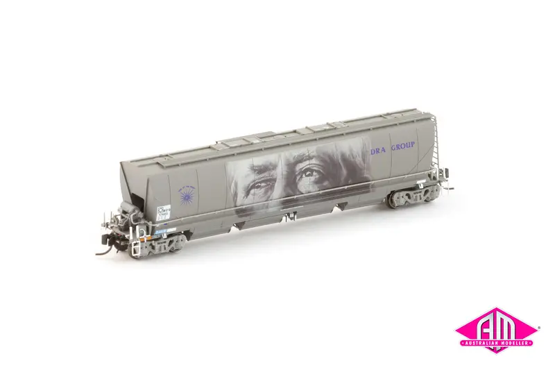 Mgfh Flour Hopper, Manildra Group Wagon Grime "John 'Bushy' Miller" - Single Car Nnfh-9 (N Scale) 1