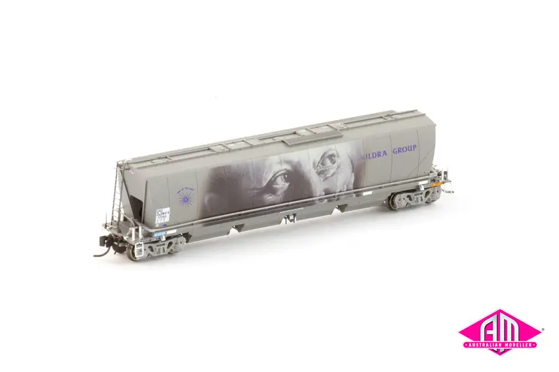 Mgfh Flour Hopper, Manildra Group Wagon Grime "Marian Duncan" - Single Car Nnfh-7 (N Scale) 1