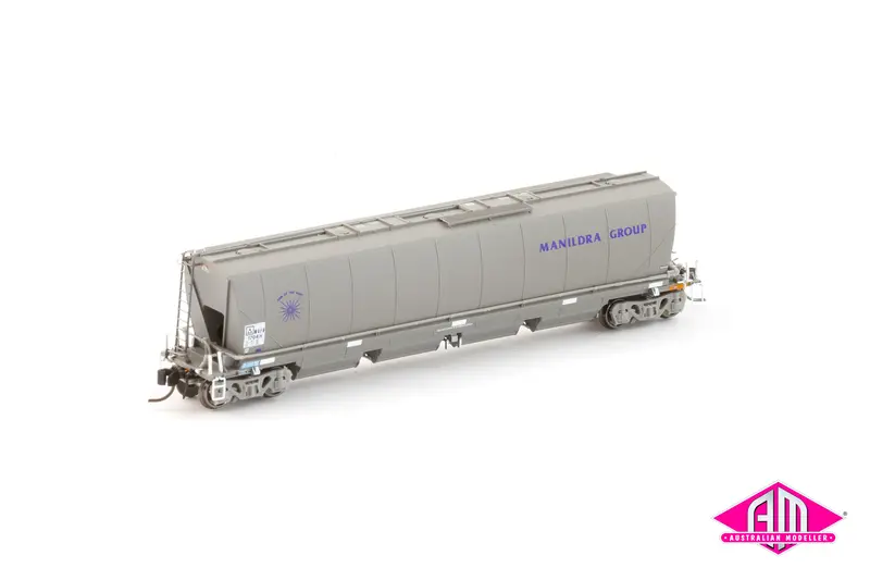 Mgfh Flour Hopper, Manildra Group Wagon Grime - Single Car Nnfh-4 (N Scale) 1