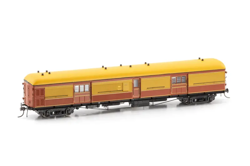 Mho/Vho Brake Vans Mho 1910 1940/50S Venetian Red Russet (Ho Scale) 1