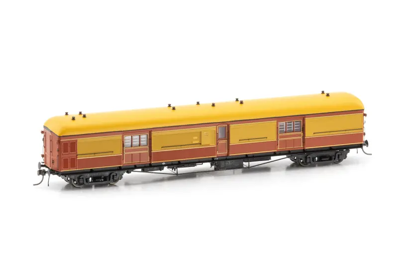 Mho/Vho Brake Vans Mho 1913 1940/50S Venetian Red Russet (Ho Scale) 1