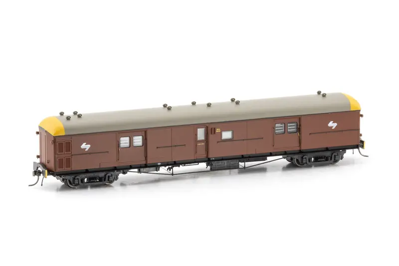 Mho/Vho Brake Vans Mho 2630 / Kb 2523 1970S Indian Red Twin Pack (Ho Scale) 1