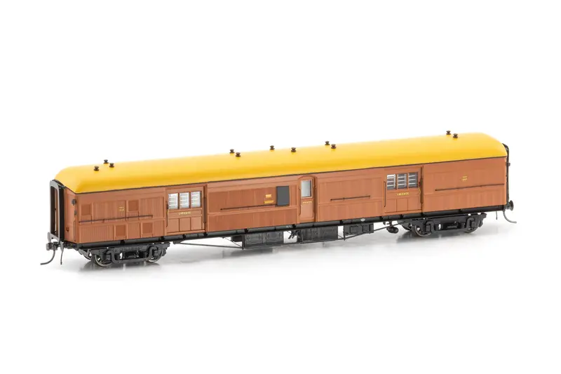 Mho/Vho Brake Vans Vho 1809 1920/30S Varnish Finish (Ho Scale) 1