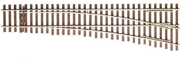 Micro Engineering - 14-815 - Turnout - Code 70 - #5C Lead Ladder - Right Hand (Ho Scale) 1