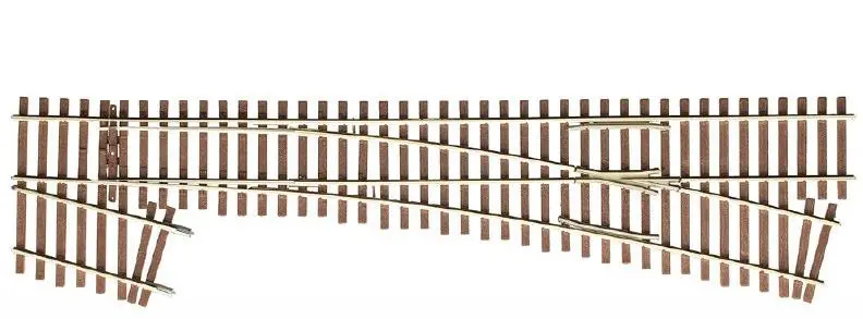 Micro Engineering - 14-819 - Turnout - Code 70 - #5E Last Ladder - Right Hand (Ho Scale) 1