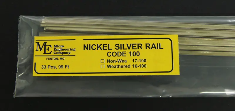 Micro Engineering - 17-100 - Non-Weathered Rail - Code 100 1
