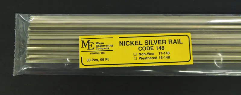 Micro Engineering - 17-148 - Non-Weathered Rail - Code 148 (O Scale) 1